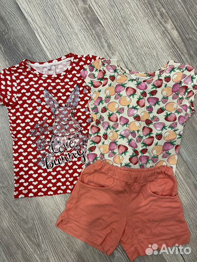 Вещи пакетом на девочку110-116