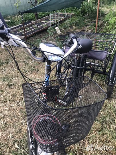 Электровелосипед трехколесный