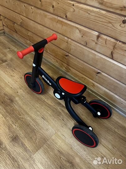 Велосипед беговел 3 в 1 с ручкой