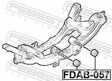 Сайлентблок задней балки ford kuga 08-12/volvo