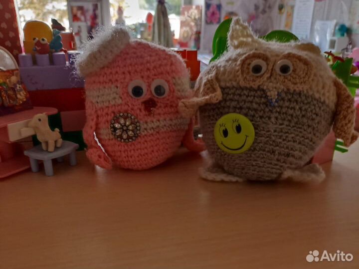 Амигуруми Совы ручной работы, зайчики