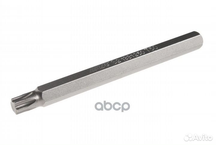 Бита torx Т50 х 120 мм, шестигранник 10мм JTC-1
