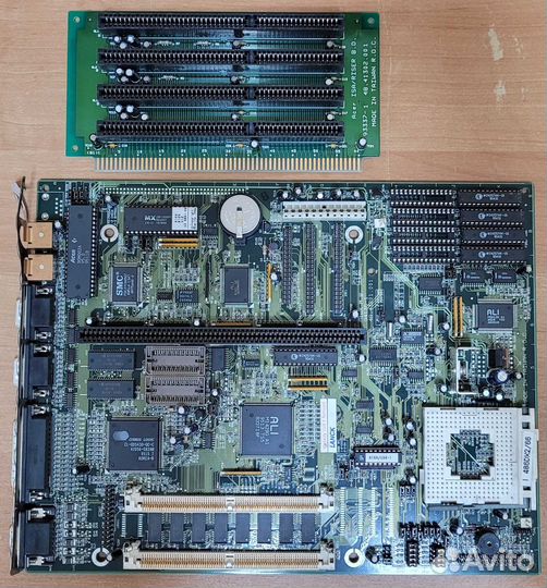 Материнские платы Socket 3, Socket 7, Slot 1