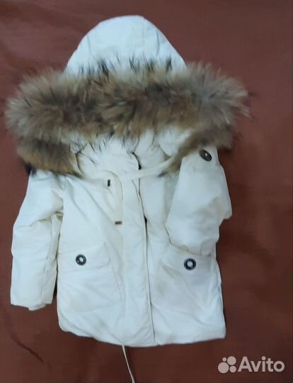 Парка для девочки 80 86 размер