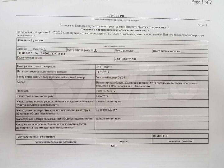 Участок 10 сот. (СНТ, ДНП)