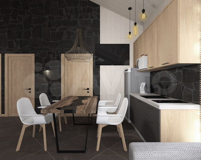 Коттедж 110 м² на участке 30 сот.