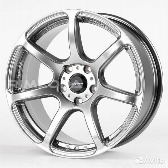 Литой диск work R17 5x100