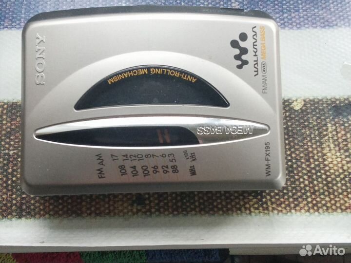 Кассетный плеер sony