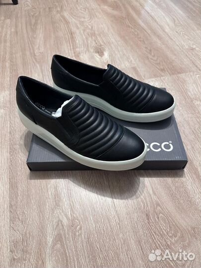 Слипоны ecco soft 9 36,41 размер