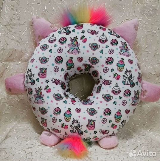 Декоративная детская подушка игрушка 