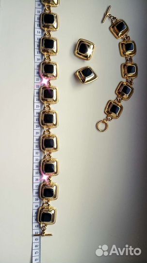 Колье, браслет, клипсы