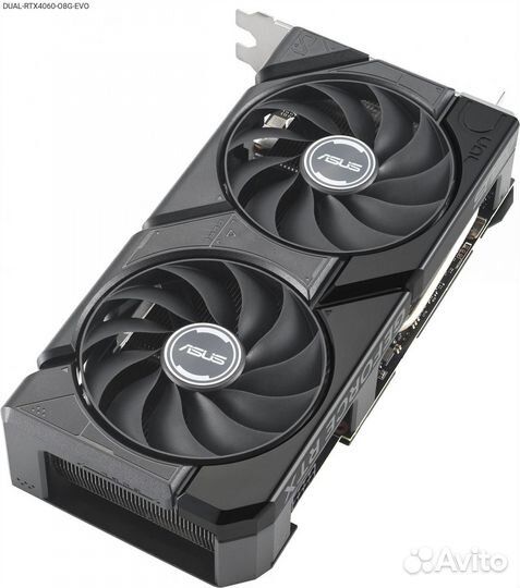 Dual-RTX4060-O8G-EVO, Видеокарта Asus GeForce RTX 40