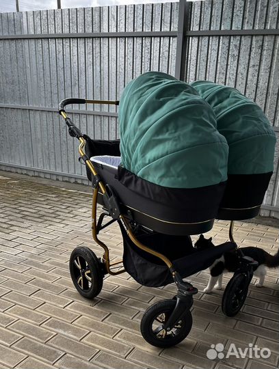 Коляска для двойни 3 в 1