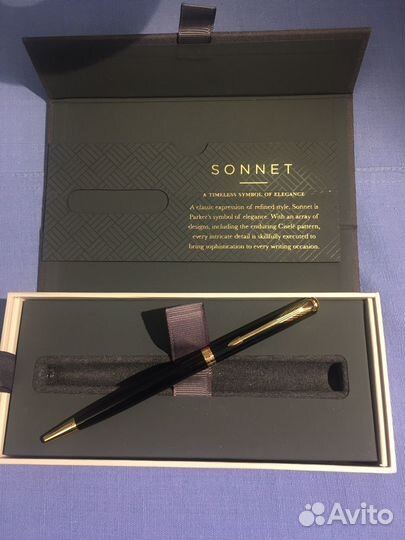 Ручка шариковая Parker Sonnet Slim K430 Lacquer BI