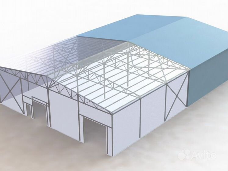 Сборка быстровозводимых зданий из металлических конструкций - купить в Москве по