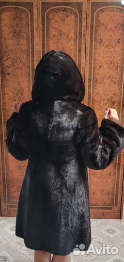 Шуба норковая 46