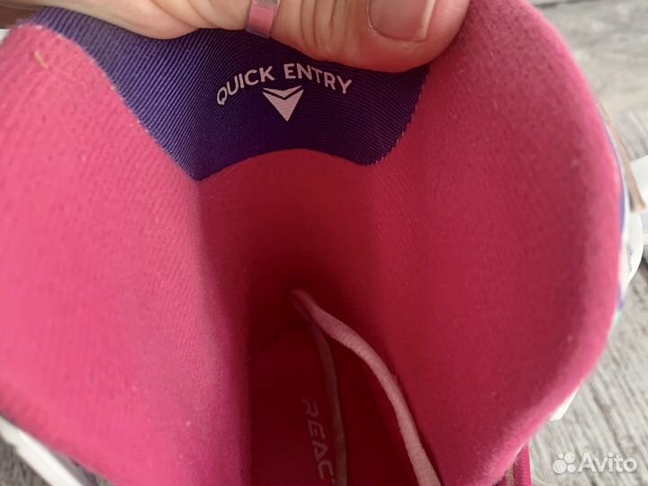 Роликовые коньки Reaction для девочки раздвижные