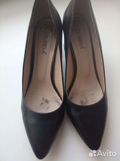Туфли женские на низком каблуке 38 размер