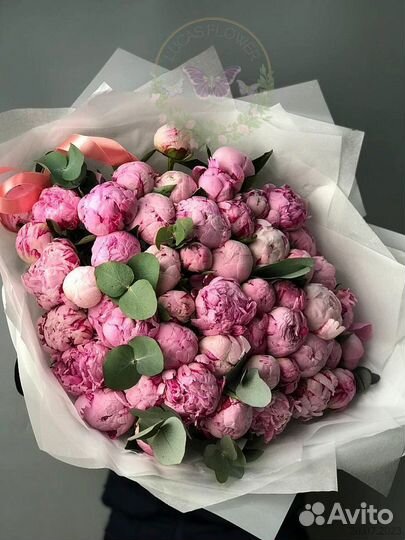 Пионы,букеты