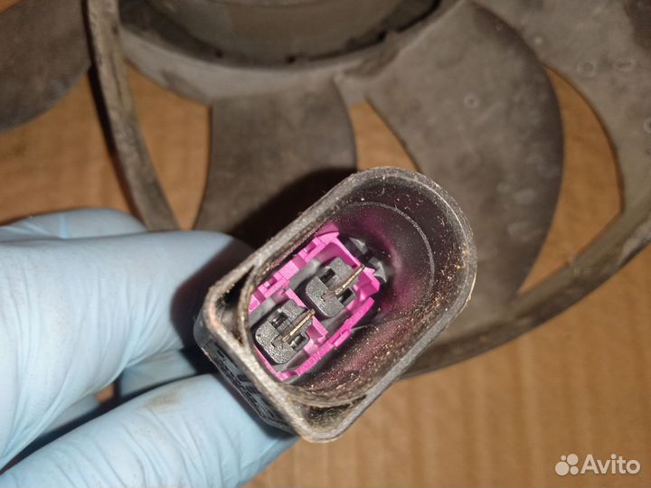 Мотор вентилятора радиатора 1k0959455ct