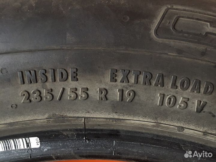 Continental CrossContact UHP E 235/55 R19 105V