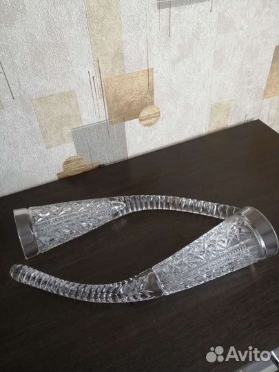 Хрусталь. Графины. Рога изобилия. СССР