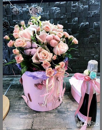 Цветочный бокс