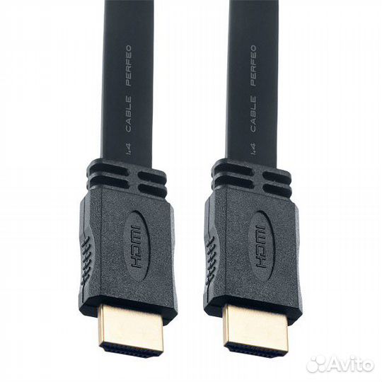 Кабель hdmi 1 м плоский