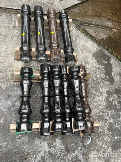 Болясина перила из гранита