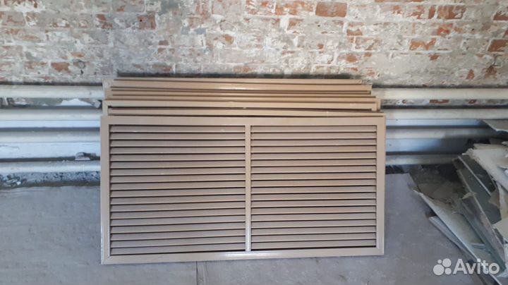 Решетка для радиатора 600*1200 мм, вишня