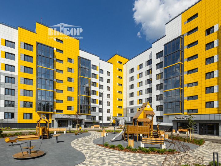 3-к. квартира, 85,6 м², 6/7 эт.