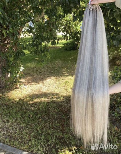 Накладной хвост/хвост на резинке/волосы