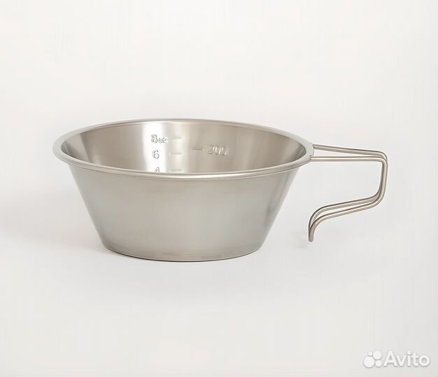 Чашка Snow Peak Stainless Steel Shella Cup E-203