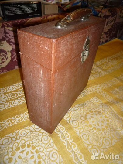 Кофр, чемоданчик для пластинок шеллак 30-ые годы