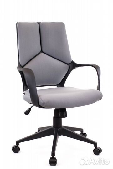 Кресло новое Everprof Trio Black Ткань разноцветн