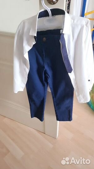 Рубашка и брюки для мальчика 98