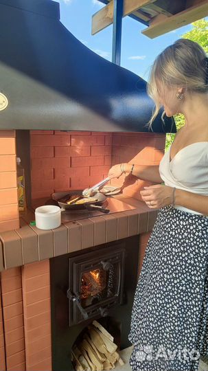 Модульная печь, комплекс барбекю с мангалом и тандыром