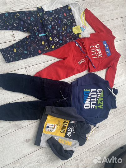 Пакет вещей для мальчика размер 86-92