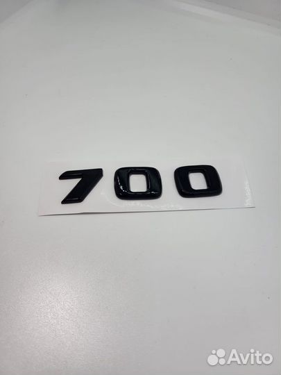 Эмблема надпись цифры шильдик 700 для Mercedes