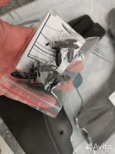 Брызговики Опель Зафира Б мягкие полиуретан