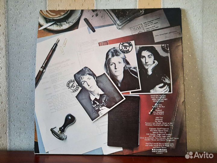 Paul McCartney and Wings - ‘Band on the Run’Lp