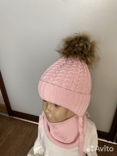 Детская шапка для девочки