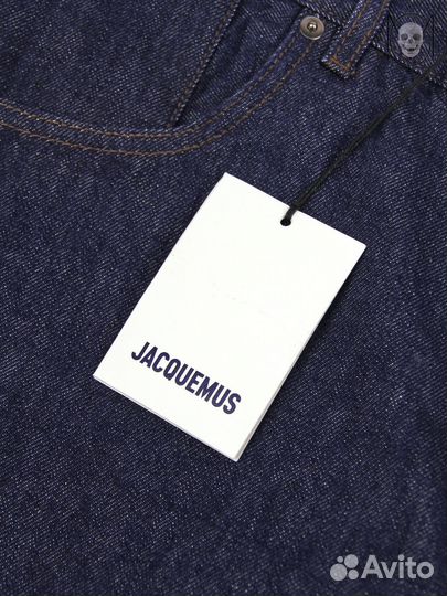 Jacquemus Оригинал джинсы с отворотом мужские