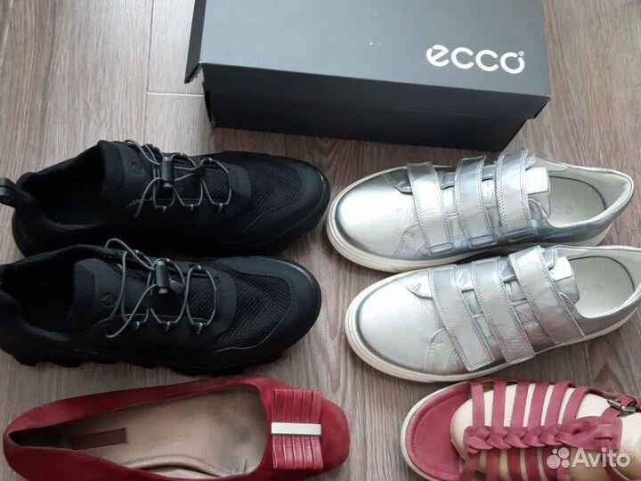 Ecco, Geox, crocs 40 размер