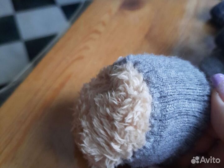 Варежки зимние детские 1-2 года