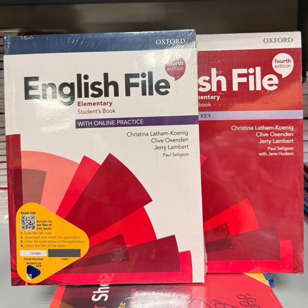 English file 4th edition elementary комплект