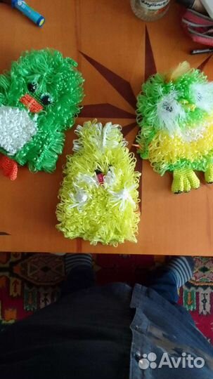 Мочалка ручной работы