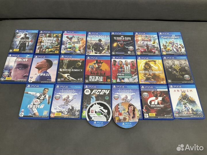 Лучшие диски PS4