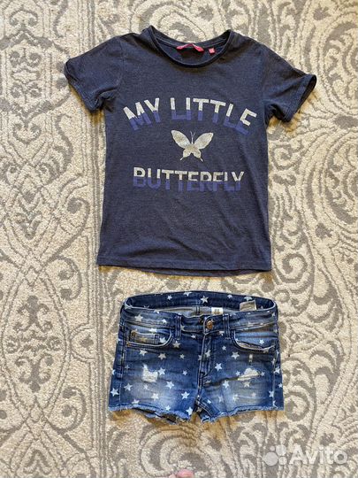 Пакет вещей на девочку рост 128