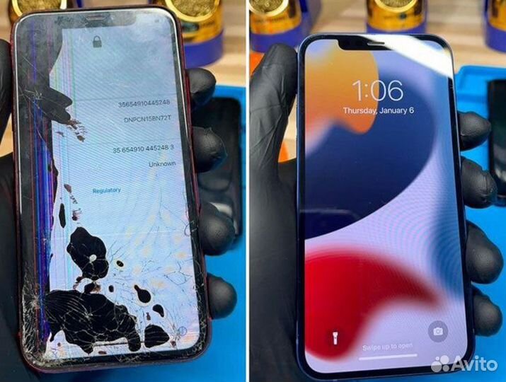 Ремонт телефона / Ремонт смартфона / Замена экрана